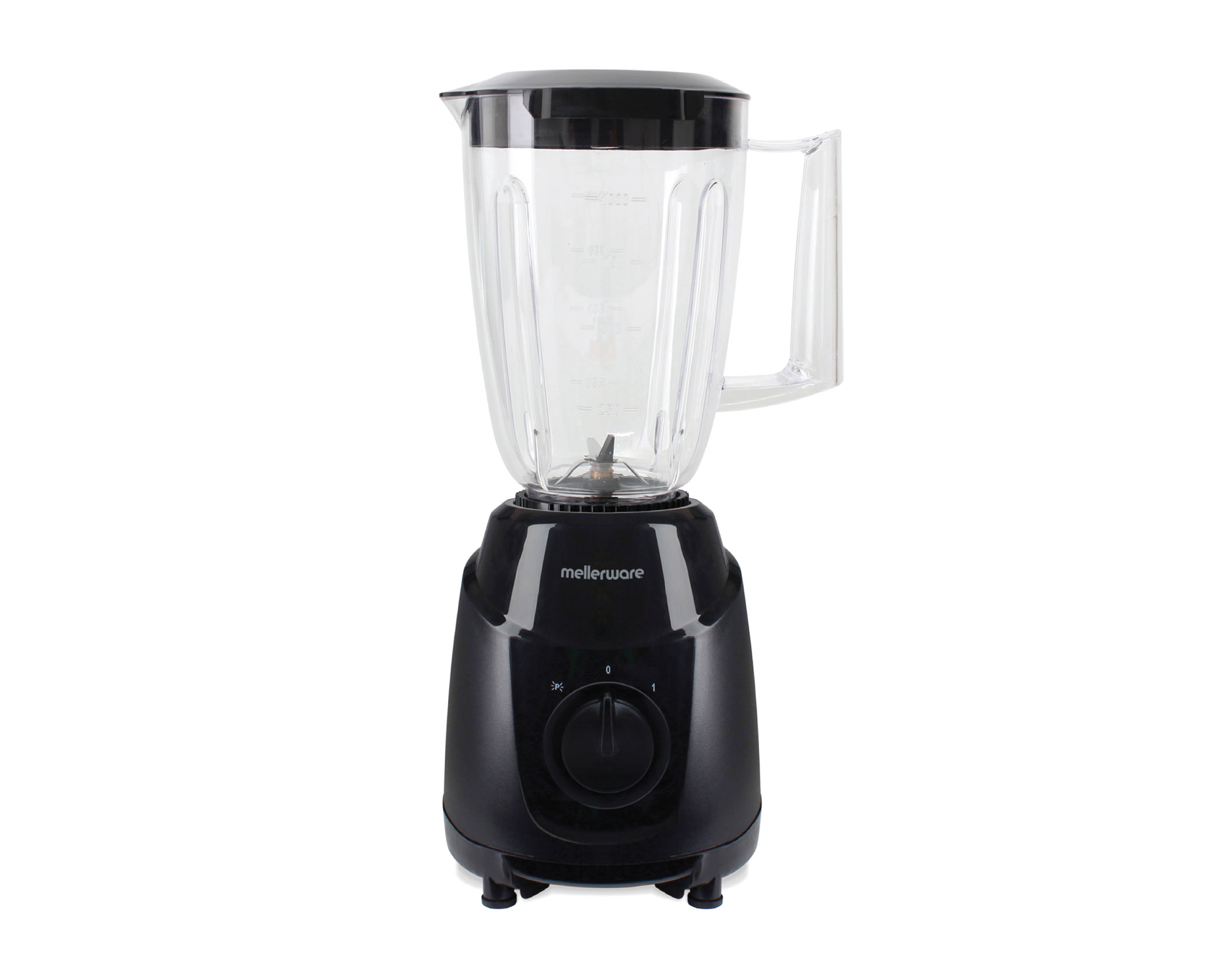 Mellerware Jug Blender Plastic Black 1L 300W "Fusion" 62100 Mellerware
