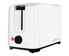 Toaster 2 Slice 750W Cool Touch White"Eco" 