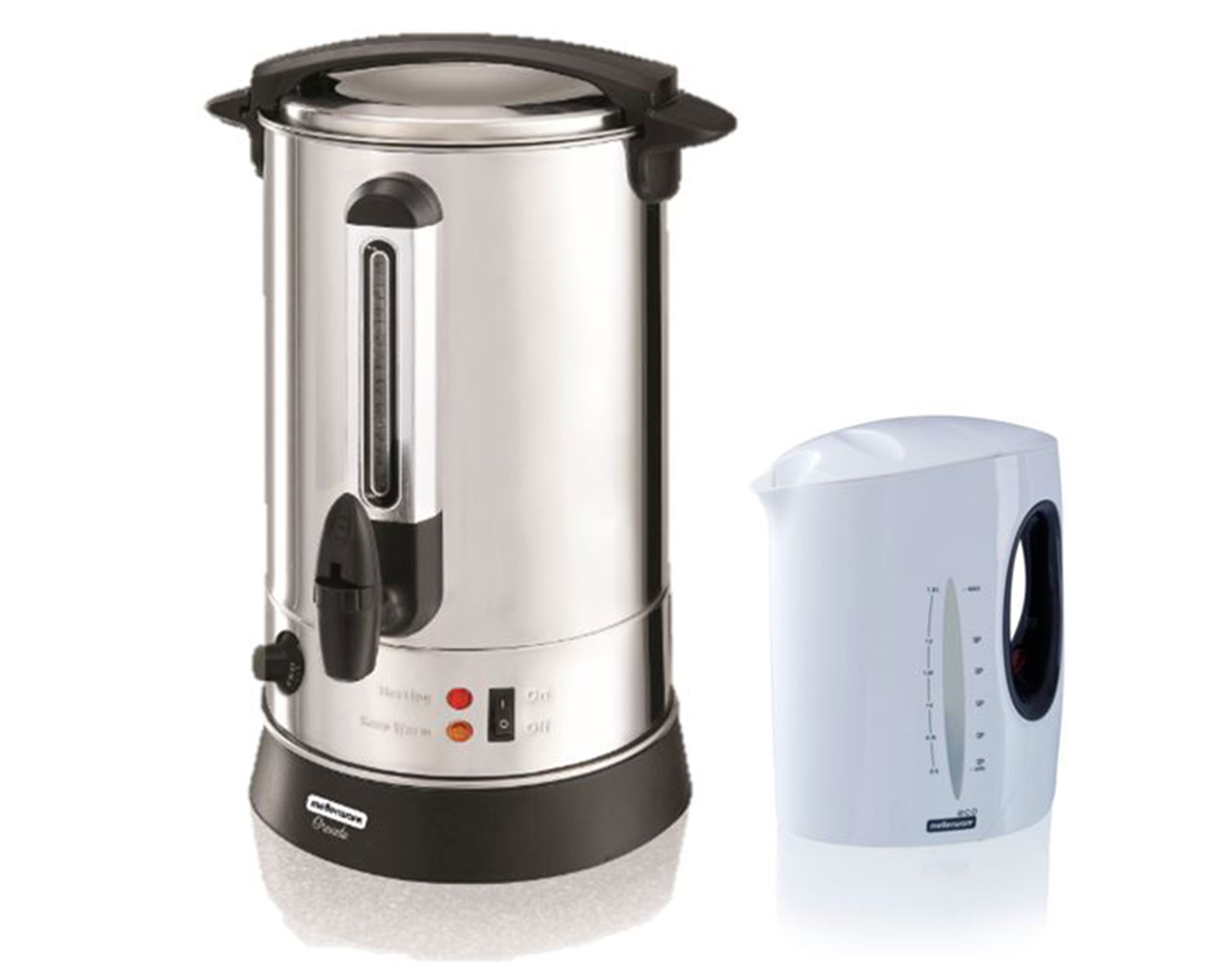 Eco Cordless Kettle and 10L URN Combo Pack 22500P Mellerware