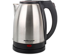 Mellerware Kettle 360 Degree Cordless Stainless Steel Brushed 1.8L 1500W "Rio"