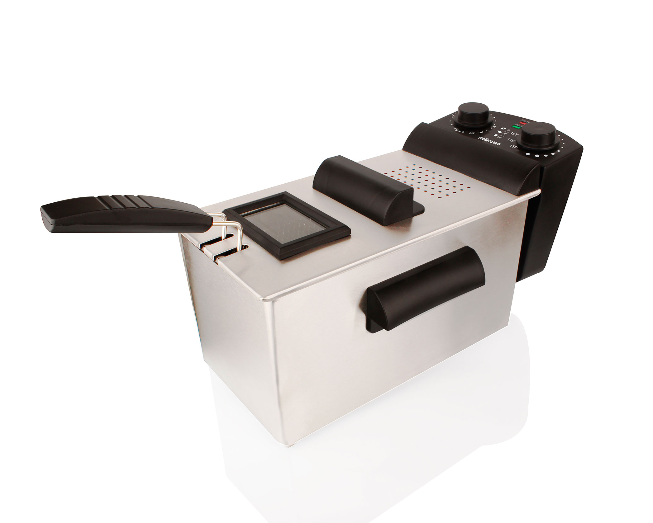 Tempura Deep Fryer Mellerware 27103B Mellerware