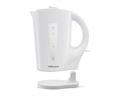 Mellerware Kettle Cordless Plastic White 1.7L 2200W "Sabie" Locally Produced