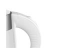 Mellerware Kettle Double Wall Cordless Stainless Steel White 0.8L 800-900W "Siena Compact"