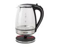 Mellerware Kettle 360 Degree Cordless Glass Silver 1.8L 2200W "Azure"