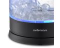 Mellerware Kettle 360 Degree Cordless Glass Black 1.8L 2200W "Storm"