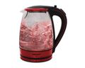 Mellerware Kettle 360 Degree Cordless Glass Red 1.8L 2200W "Azure"