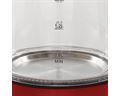 Mellerware Kettle 360 Degree Cordless Glass Red 1.8L 2200W "Azure"