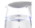 Mellerware Kettle 360 Degree Cordless Glass White 1.8L 2200W "Cloud"