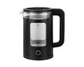 Mellerware Kettle 360 Degree Cordless Glass Black 1.8L 1850-2200W "Nova" #