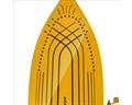 Mellerware Iron Steam / Dry / Spray Titanium Gold 250Ml 2200W "Phoenix"