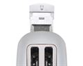 Mellerware Toaster 4 Slice Plastic White 1300W "Hot Slice" #