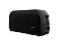 Mellerware Toaster 4 Slice Plastic Black 1300W "Hot Slice" #