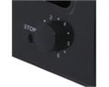 Mellerware Toaster 4 Slice Plastic Black 1300W  "Eco Max"