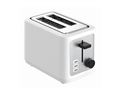 Mellerware Toaster 2 Slice Plastic White Stainless Steel Trim 7 Heat Settings 760W "Metro"
