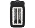 Mellerware Toaster 2 Slice Plastic Black 7 Heat Settings 700W "Eco"