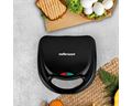Mellerware Sandwich Maker 2 Slice Non-Stick Black 800W "Mercury" #