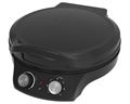 Mellerware Pizza Maker Opens 180-Degrees Adjustable Temperature Non-Stick Black 31.8Cm 2000W "Pizzapal"