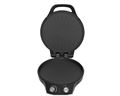 Mellerware Pizza Maker Opens 180-Degrees Adjustable Temperature Non-Stick Black 31.8Cm 2000W "Pizzapal"