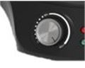 Mellerware Pizza Maker Opens 180-Degrees Adjustable Temperature Non-Stick Black 31.8Cm 2000W "Pizzapal"