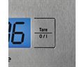 Mellerware Kitchen Scale Battery Operated Lcd Display Stainless Steel Brushed 5Kg 4.5V "Saxony" #