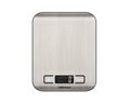 Mellerware Kitchen Scale Battery Operated Lcd Display Stainless Steel Silver 5Kg Aaa 3V "Weigh 2 Go"