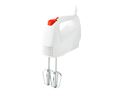 Mellerware Hand Mixer With Dough Hooks & Beaters Chrome White 5 Speed 100W "Mixo"