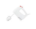 Mellerware Hand Mixer With Dough Hooks & Beaters Chrome White 5 Speed 100W "Mixo" #