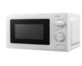 Mellerware Microwave 6 Power Levels Steel White 20L 700W "Gemini"