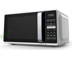 Mellerware Microwave 6 Power Levels Digital Steel Black 20L 700W "Virgo"