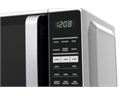 Mellerware Microwave 6 Power Levels Digital Steel Black 20L 700W "Virgo"