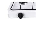 Mellerware Stove Gas Table Top Three Burners Adjustable Temperature Powder Coat White "Vulcan Iii"