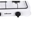 Mellerware Stove Gas Table Top Three Burners Adjustable Temperature Powder Coat White "Vulcan Iii"