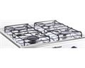 Mellerware Stove Gas With Stand Four Burners Adjustable Temperature Powder Coat Black "Vulcan Iv"