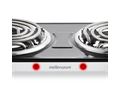 Mellerware Hotplate Double Powder Coat Black & White Spiral Plate 2500W "Powerplus" Locally Produced