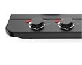 Mellerware Hotplate Double Adjustable Temperature Powder Coat Black Spiral Plate 2500W "Ignis"