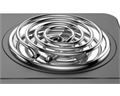 Mellerware Hotplate Double Adjustable Temperature Powder Coat Black Spiral Plate 2500W "Ignis"