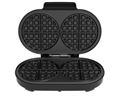 Mellerware Waffle Maker Dual Non-Stick Black 33.6 X 18.2Cm 1400W "Wafflepro Duo"
