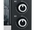 Mellerware Mini Oven With Solid Hot Plates Steel Black 30L 3250W "Horizon 30"