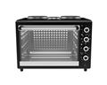 Mellerware Mini Oven With 3 Solid Hot Plates Steel Black 46L 3350W "Horizon 46" Locally Produced