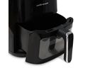 Mellerware Air Fryer With Viewing Window Manual Operation Non-Stick Black 4.6L 1450W "Vitality Xl"