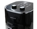 Mellerware Air Fryer With Viewing Window Manual Operation Non-Stick Black 4.6L 1450W "Vitality Xl"