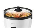 Mellerware Rice Cooker With Glass Lid Plastic White 600Ml 300W "Rice Master"