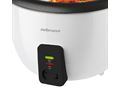Mellerware Rice Cooker With Glass Lid Plastic White 600Ml 300W "Rice Master"