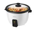 Mellerware Rice Cooker With Glass Lid Plastic White 1.8L 700W "Rice Master Xl"