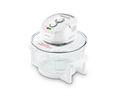 Mellerware Air Fryer / Convection Cooker Adjustable Temperature Glass White 12L 1400W "Turbo Cook"