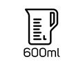 Mellerware Vacuum Cleaner With Mop Attachment 3 In 1 Plastic Black 600Ml Li-Ion 100W "Powermax Pro"