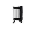 Mellerware Heater 7 Fin Oil Filled Steel Black 3 Heat Settings 1500W "Mohabi 1500" #