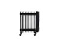 Mellerware Heater 11 Fin Oil Filled Steel Black 3 Heat Settings 2500W "Mohabi 2500" #