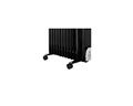 Mellerware Heater 11 Fin Oil Filled Steel Black 3 Heat Settings 2500W  Mohabi 2500 