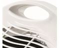 Mellerware Heater Floor Fan Plastic White 2Heat Settings 2000W "Swiss"